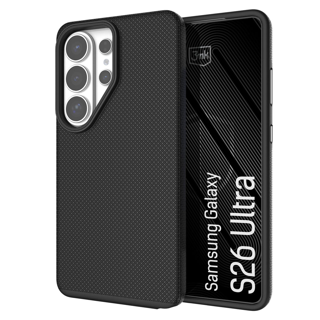 3mk Fortis MagCase skirtas Samsung Galaxy S26 Ultra - juodas -- Samsung Galaxy S26 Ultra