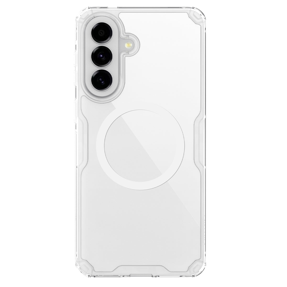 Nillkin Nature TPU Pro Magnetic Case skirtai Samsung Galaxy A57 5G suderinama su MagSafe - skaidrus -- Samsung Galaxy A57