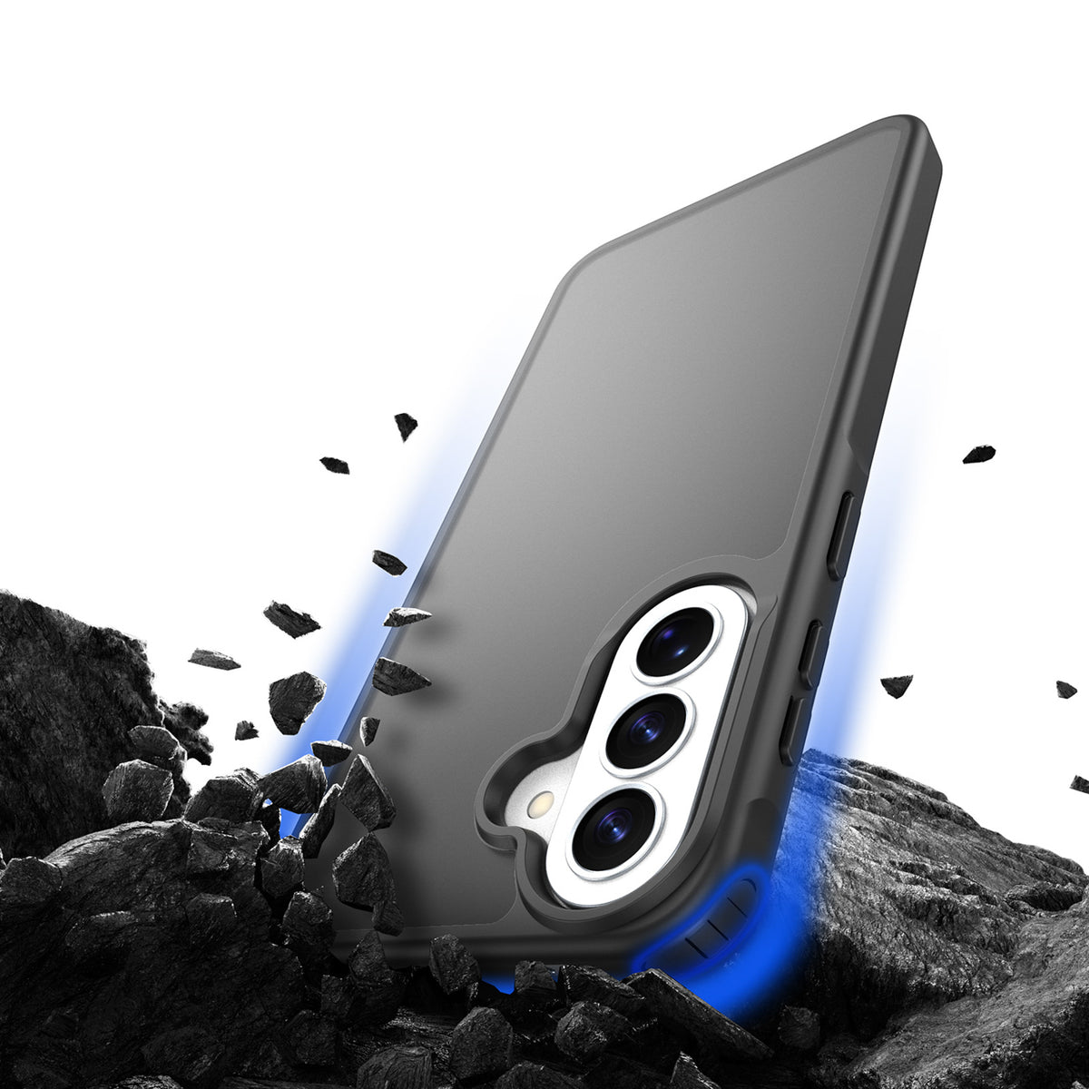 Dux Ducis Yind dėklas Samsung Galaxy A57 5G - Juodas -- Samsung Galaxy A57 5G