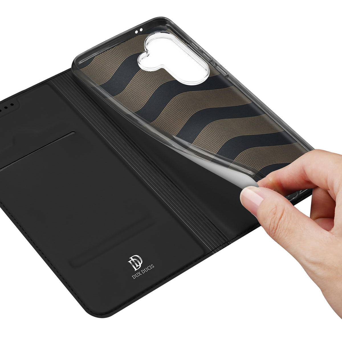 Dėklas Samsung Galaxy A37 5G - Dux Ducis Skin Pro, juodas -- Samsung Galaxy A37 5G