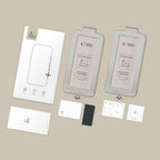 Tech-protect quick set+ 2-pack grūdintas stiklas skirtas Samsung Galaxy S26+ - Black -- Samsung Galaxy S26+ - Black