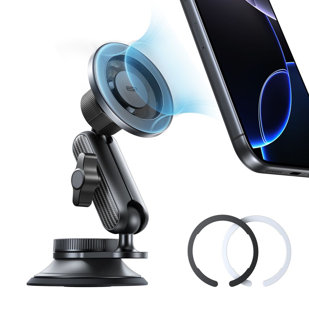 ESR omnilock MagSafe cockpit car mount - juoda -- Cell phone holders