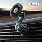 ESR omnilock MagSafe car air vent mount - juoda -- Cell phone holders
