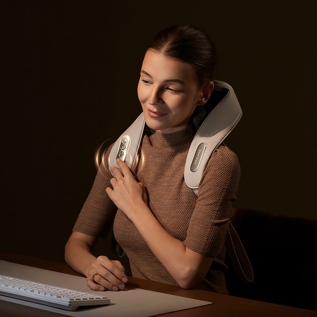 Dreame N40 Pro Kaklo ir pečių masažėris - Baltas -- Uncategorized