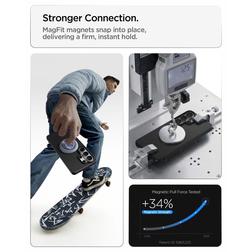 Spigen thin fit mag MagSafe dėklas skirtas Samsung Galaxy S26 Ultra - Black