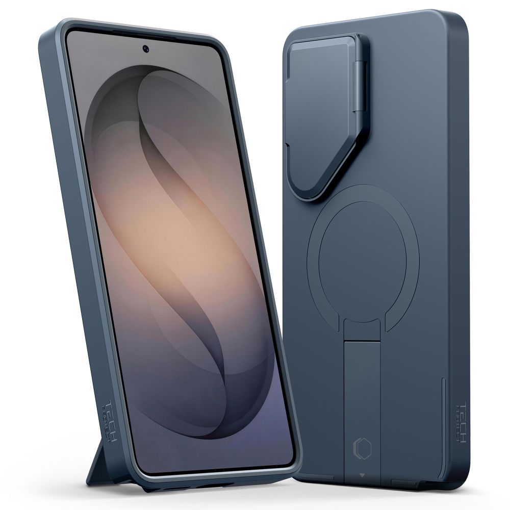 Tech-protect kevlar aura MagSafe dėklas skirtas Samsung Galaxy S26 Ultra - Navy Blue -- Samsung Galaxy S26 Ultra - Navy Blue