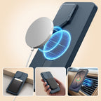 Tech-protect kevlar aura MagSafe dėklas skirtas Samsung Galaxy S26 Ultra - Navy Blue -- Samsung Galaxy S26 Ultra - Navy Blue