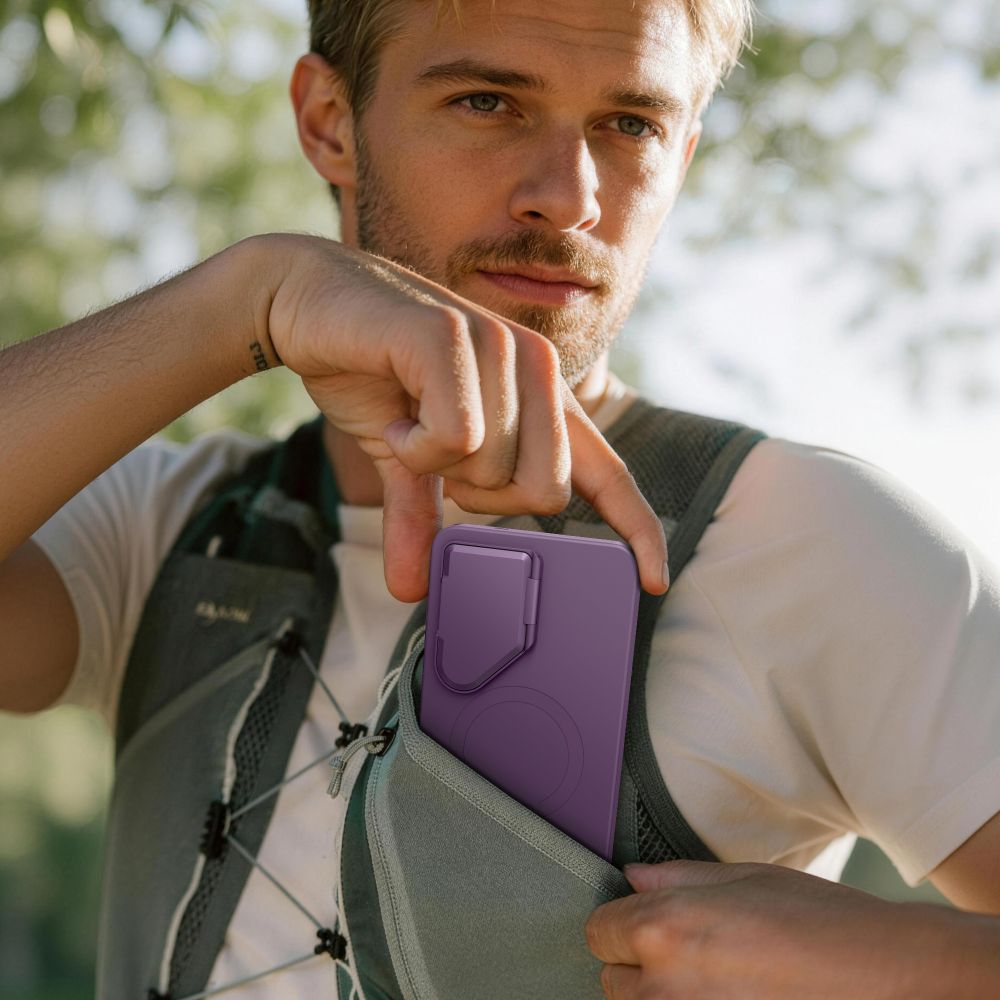 Tech-protect kevlar aura MagSafe dėklas skirtas Samsung Galaxy S26 Ultra - Purple -- Samsung Galaxy S26 Ultra - Purple