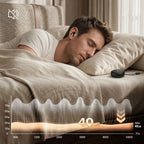Tech-Protect QuietFit silikoninės ausinės su akustiniu filtru - Juoda -- Uncategorized