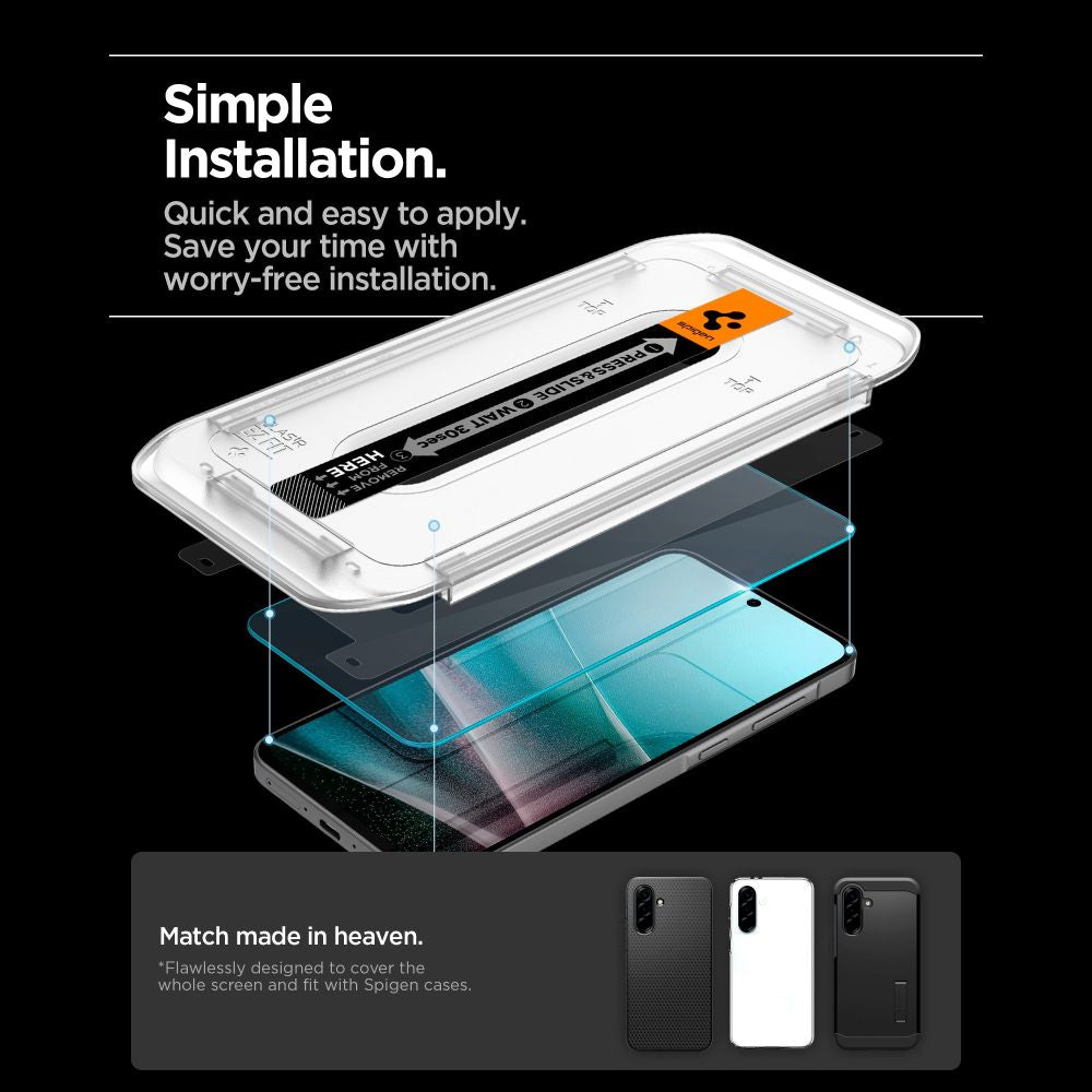 Spigen glas.tr ez fit grūdintas stiklas skirtas Samsung Galaxy A36 / A37 5G