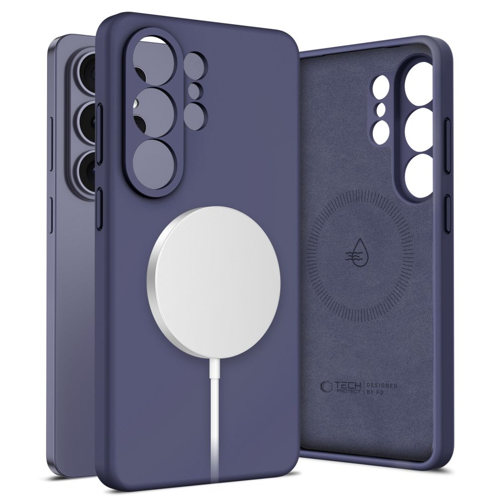 Tech-protect silicone MagSafe dėklas skirtas Samsung Galaxy S26 Ultra - Purple -- Samsung Galaxy S26 Ultra - Purple