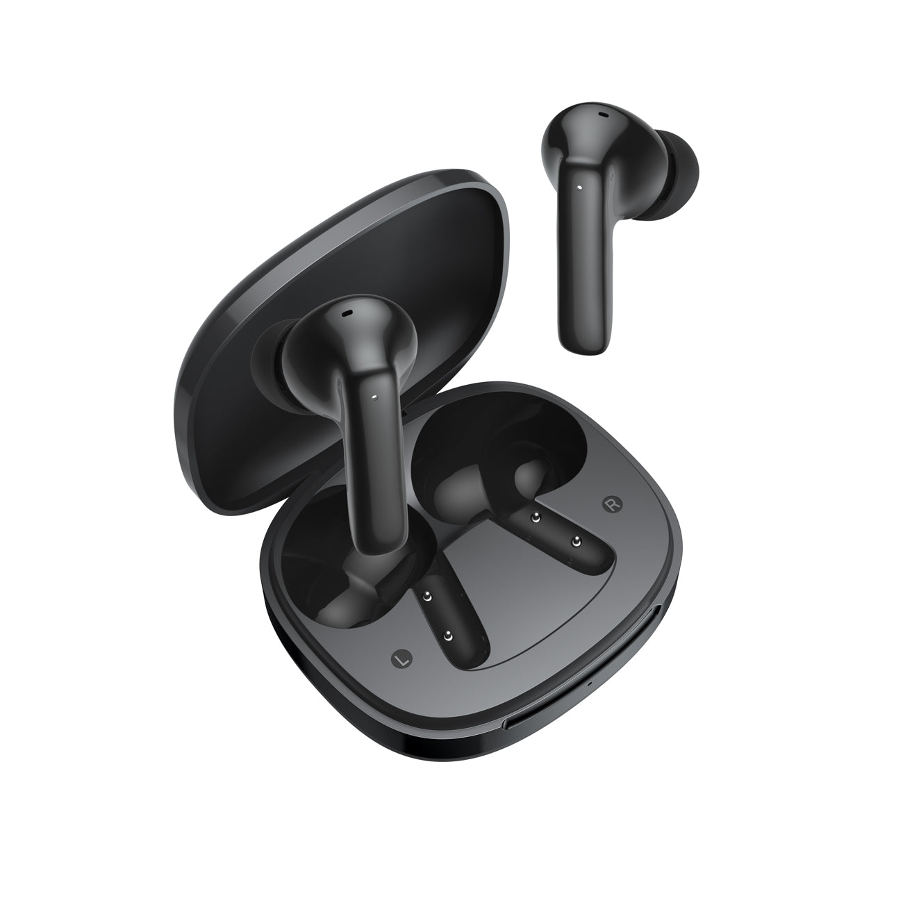 QCY T13 Pro belaidžiai viso orelio triukšmo slopinimo ANC ausimės - juoda -- Headphones