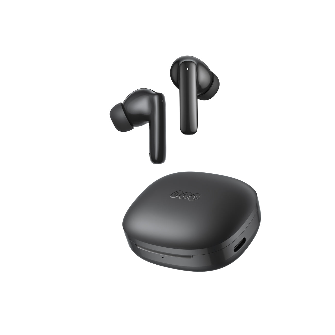 QCY T13 Pro belaidžiai viso orelio triukšmo slopinimo ANC ausimės - juoda -- Headphones