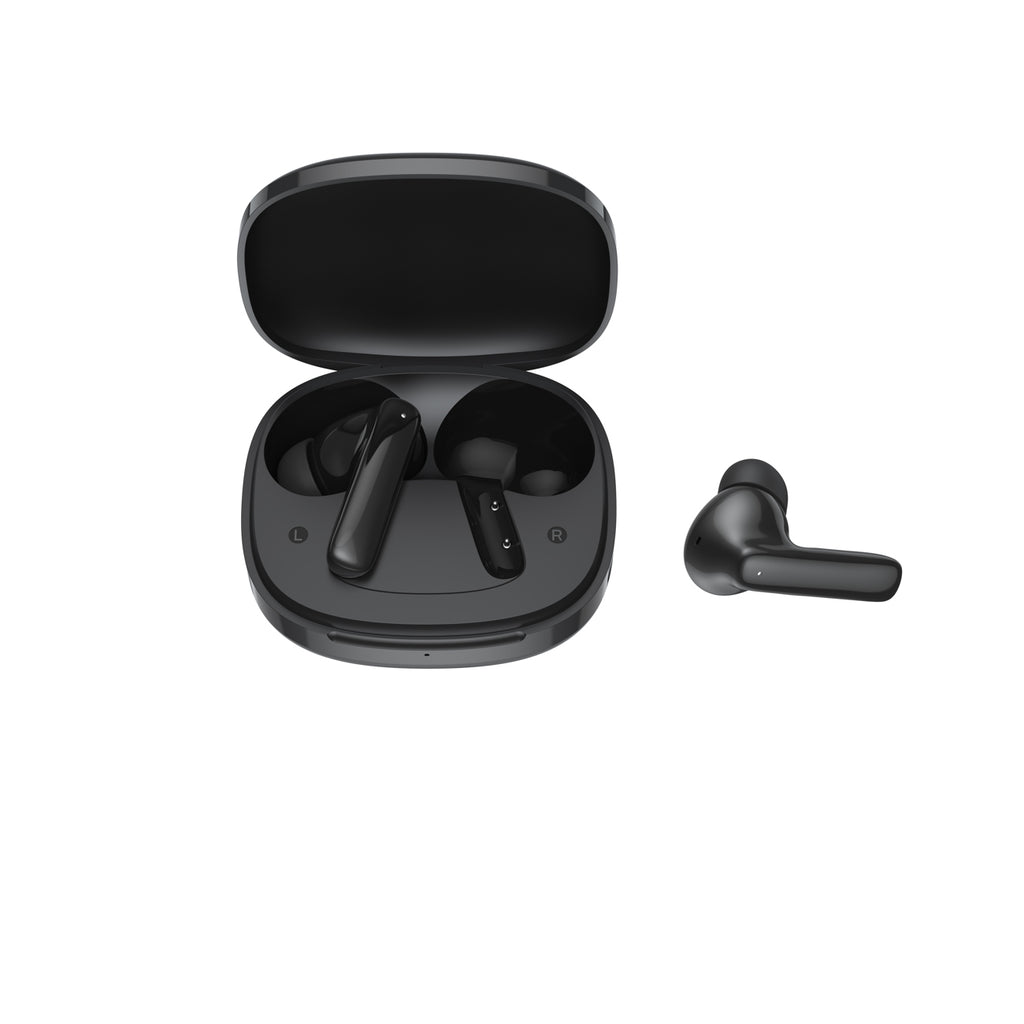 QCY T13 Pro belaidžiai viso orelio triukšmo slopinimo ANC ausimės - juoda -- Headphones