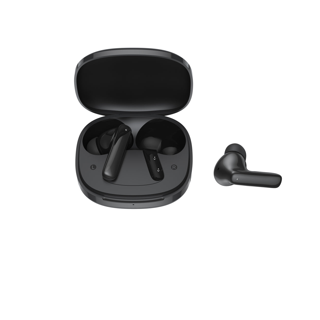 QCY T13 Pro belaidžiai viso orelio triukšmo slopinimo ANC ausimės - juoda -- Headphones