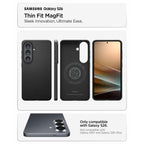 Spigen thin fit mag magsafena Samsung Galaxy S26 Case - Black