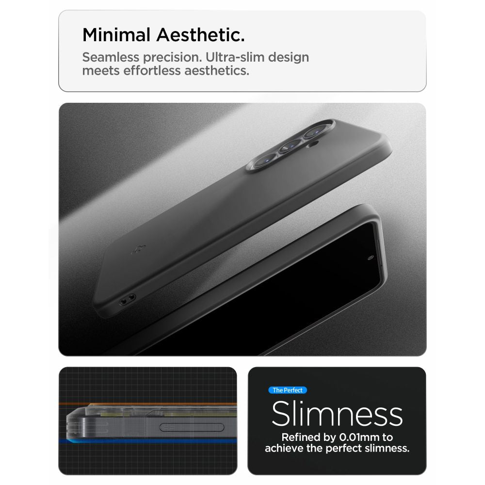 Spigen thin fit mag magsafena Samsung Galaxy S26 Case - Black