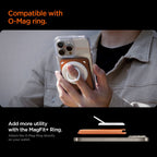 Spigen Valentinus MagFit+ MagSafe magnetinis telefono piniginė - oranžinė -- Uncategorized