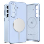 Tech-protect silicone MagSafe dėklas skirtas Samsung Galaxy S26 - Blue -- Samsung Galaxy S26 - Blue
