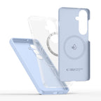 Tech-protect silicone MagSafe dėklas skirtas Samsung Galaxy S26 - Blue -- Samsung Galaxy S26 - Blue