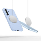 Tech-protect silicone MagSafe dėklas skirtas Samsung Galaxy S26 - Blue -- Samsung Galaxy S26 - Blue