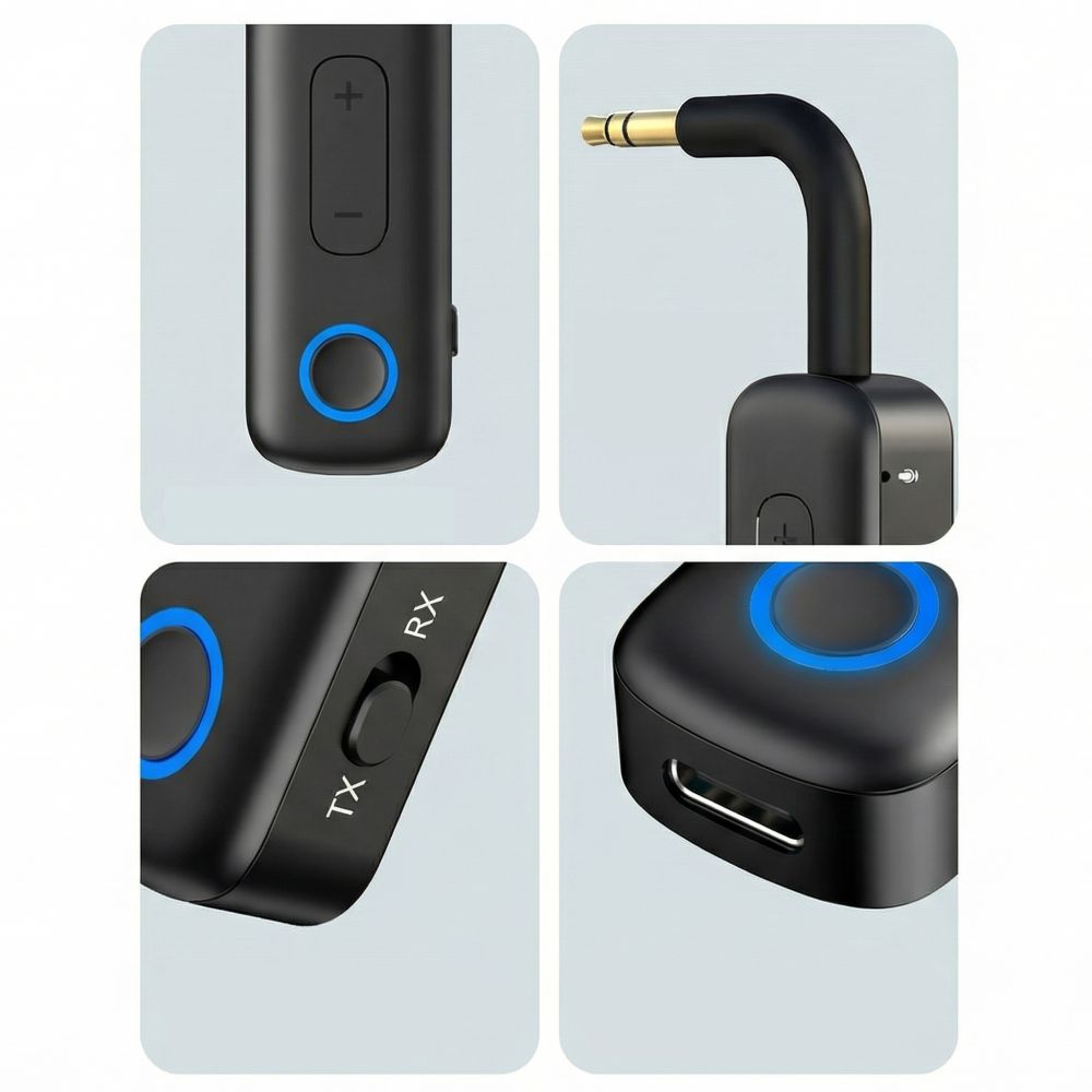 Tech-Protect Ultraboost AU02 Bluetooth 5.4 garso adapteris - juodas -- USB Adapters