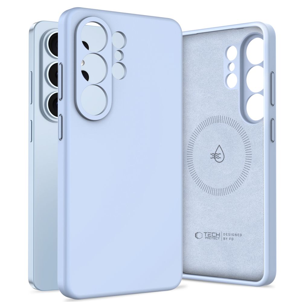 Tech-Protect Silicone MagSafe dėklas Samsung Galaxy S26 Ultra - Mėlynas -- Samsung Galaxy S26 Ultra