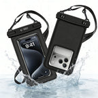 Tech-Protect UWC7 vandeniui atsparus dėklas 6,9" - Juodas -- Cell phone cases and covers