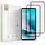 Tech-Protect Glass Fit+ 2 vnt. grūdintas stiklas Motorola Moto G57 / G57 Power / G67 Power - juodas -- Motorola Moto G57...