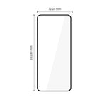 Tech-Protect Glass Fit+ 2 vnt. grūdintas stiklas Motorola Moto G57 / G57 Power / G67 Power - juodas -- Motorola Moto G57...