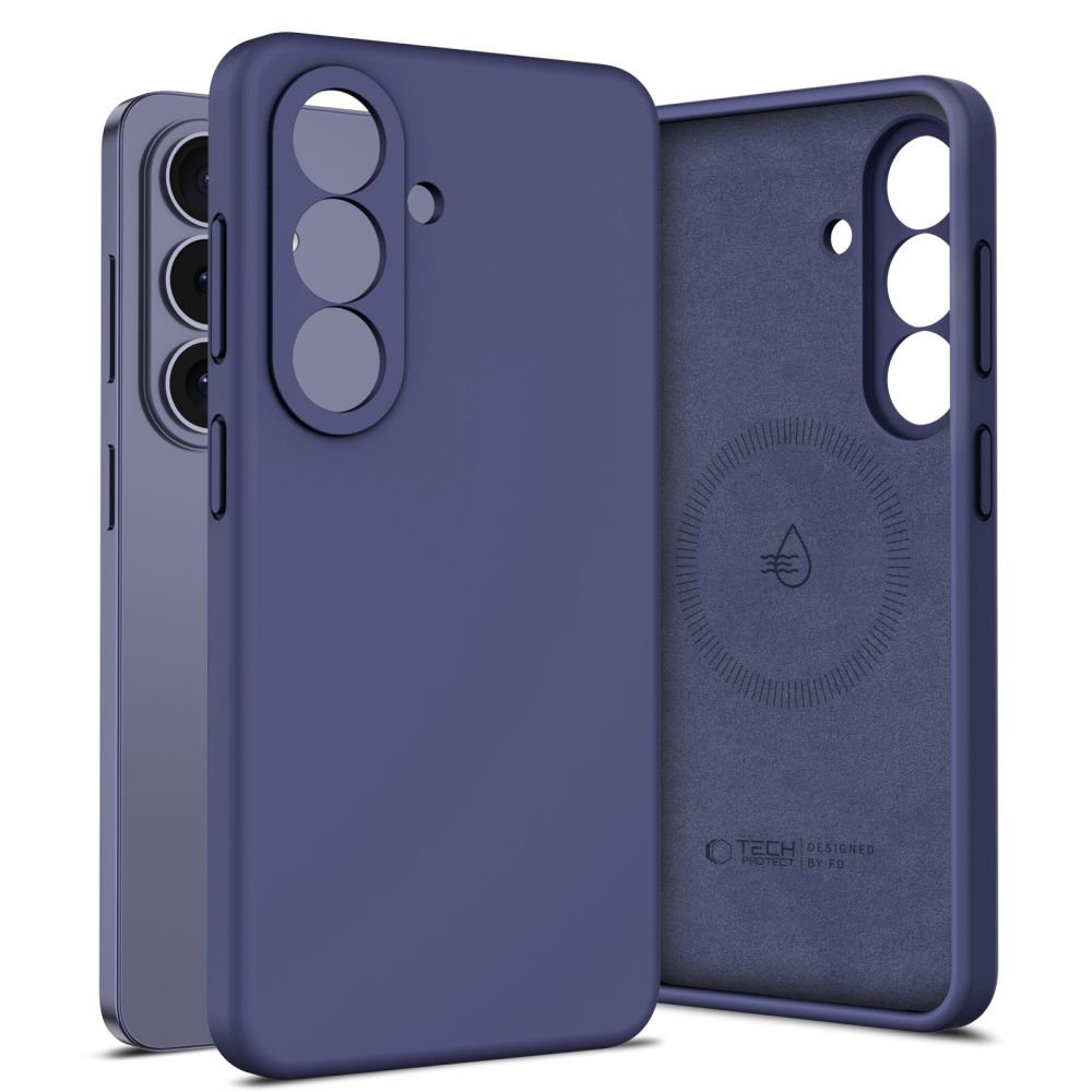 Tech-Protect Silicone MagSafe dėklas Samsung Galaxy S26 - Violetinis -- Samsung Galaxy S26
