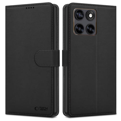 Tech-Protect Wallet dėklas Motorola Edge 70 Fusion / Fusion + 5G - Juodas -- Motorola Edge 70 Fusion / Motorola Edge 70...