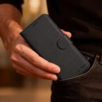 Tech-Protect Wallet dėklas Motorola Edge 70 Fusion / Fusion + 5G - Juodas -- Motorola Edge 70 Fusion / Motorola Edge 70...