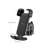 Tech-Protect V7 vairo laikiklis - Juodas -- Cell phone holders