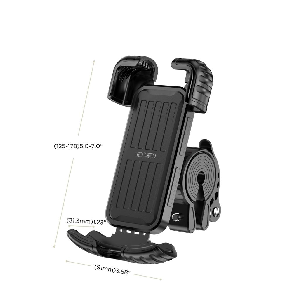 Tech-Protect V7 vairo laikiklis - Juodas -- Cell phone holders