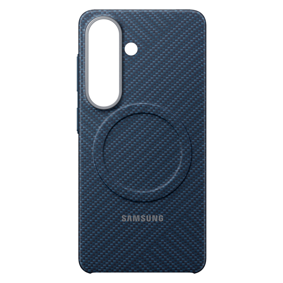 Samsung Carbon Magnet dėklas Samsung Galaxy S26, suderinamas su MagSafe - Mėlynas -- Samsung Galaxy S26