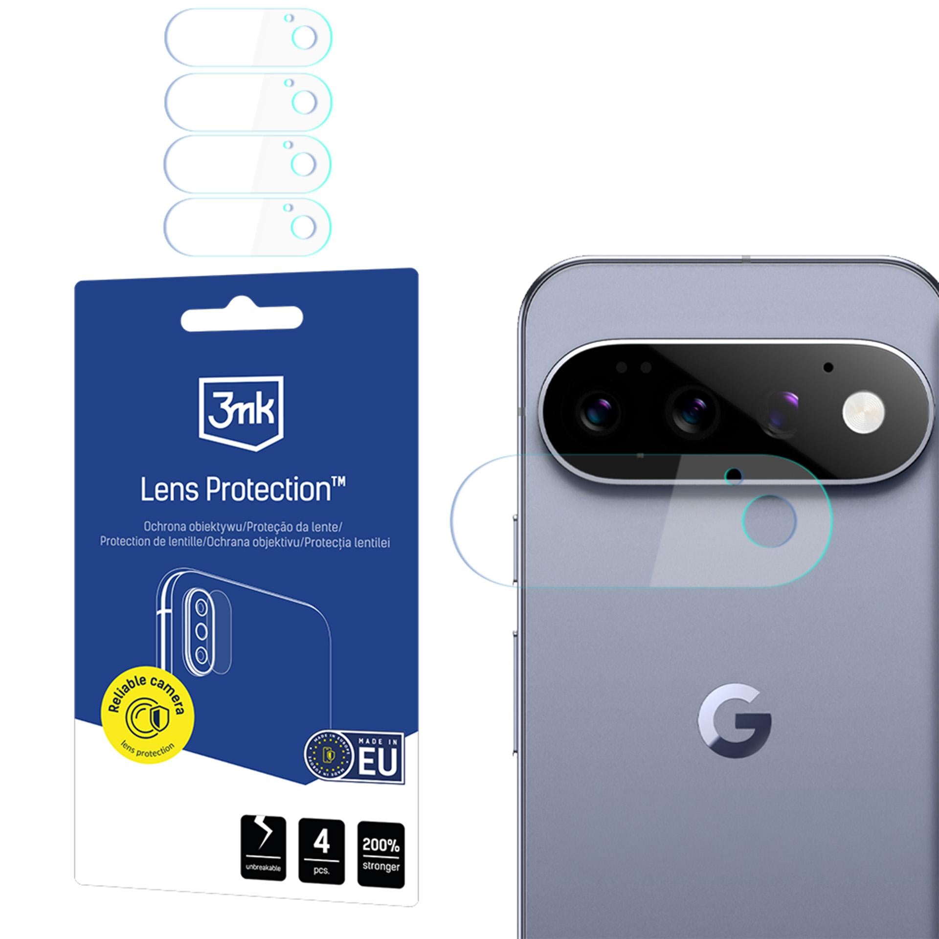 3mk Lens Protection hibridinis kameros objektyvo stiklas skirtas Google Pixel 11 Pro -- Google Pixel 11 Pro