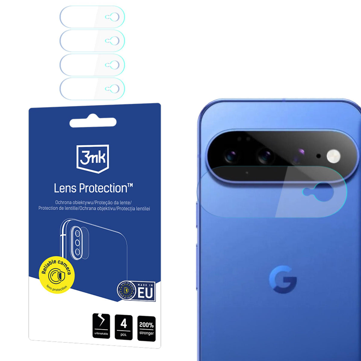 3mk Lens Protection hibridinis kameros objektyvo stiklas skirtas Google Pixel 11 Pro XL -- Google Pixel 11 Pro XL