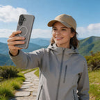 Tech-Protect Magmat MagSafe dėklas Samsung Galaxy A57 5G - Matinė pilka -- Samsung Galaxy A57 5G