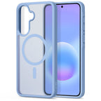 Tech-Protect Magmat MagSafe dėklas Samsung Galaxy A57 5G - Matinė mėlyna -- Samsung Galaxy A57 5G