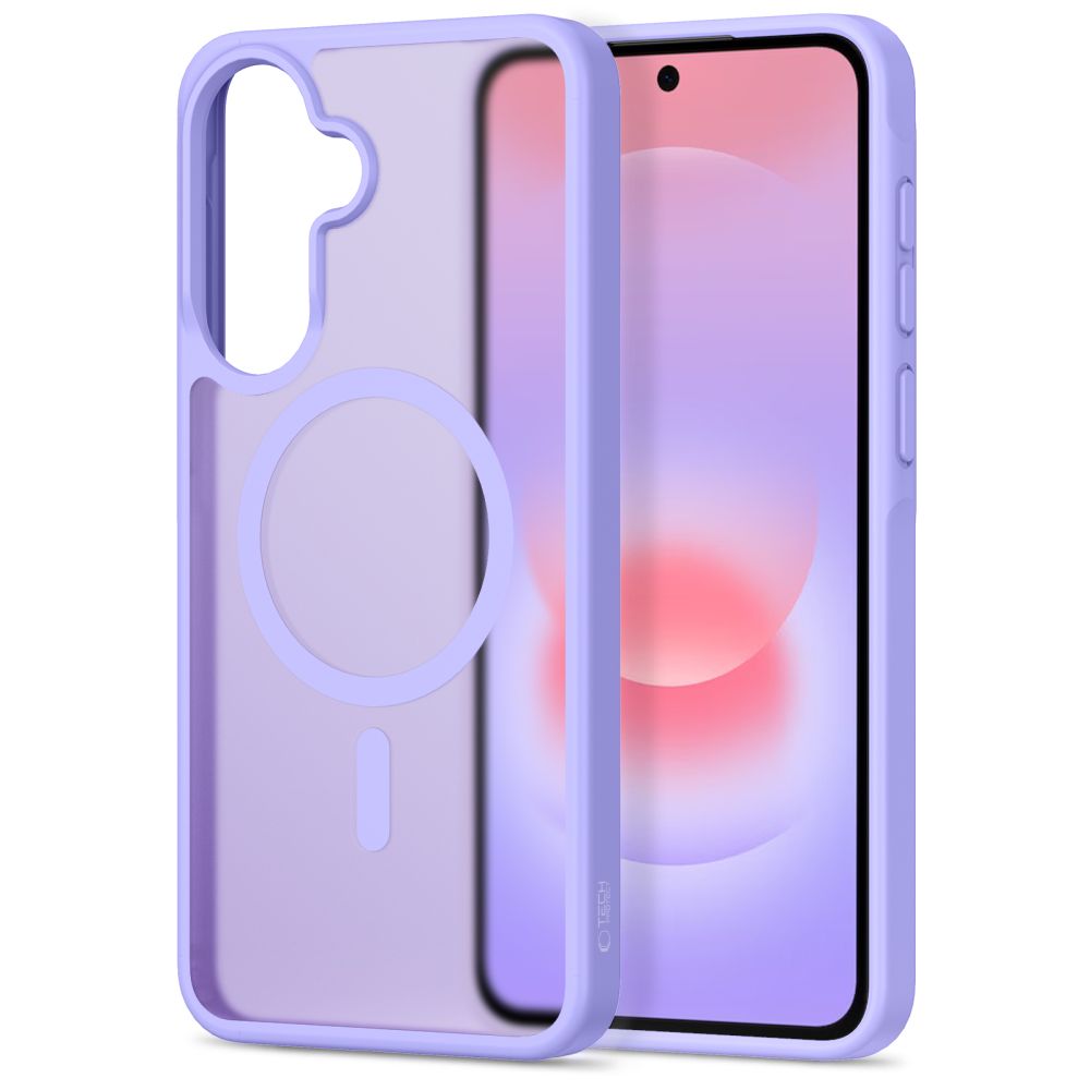 Tech-Protect Magmat MagSafe dėklas Samsung Galaxy A57 5G - Matinė Violetinė -- Samsung Galaxy A57 5G