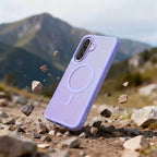 Tech-Protect Magmat MagSafe dėklas Samsung Galaxy A36 / A56 / A37 5G - Matinė Violetinė -- Samsung Galaxy A36 / Samsung...