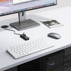 Orico PW3UR25-U3 USB stotelė 4-prievadai 3x USB-A 3.0 1x RJ45 2.5G Ethernet 0,5 m - juoda -- USB Hubs