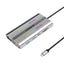 Orico XDR 12in1 RGB USB-C Dokavimo stotis USB-A USB-C PD 100W 2x HDMI 4K 60Hz VGA RJ45 Gigabit SD ir microSD Kortelės...