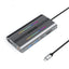 Orico XDR 12in1 RGB USB-C prijungimo stotis 3x USB-A USB-C PD 100W HDMI 4K VGA RJ45 Gigabit SD ir microSD kortelės...
