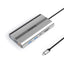 Orico XDR 12in1 USB-C stotis USB-A USB-C 2x HDMI 4K 60Hz DisplayPort 4K 60Hz RJ45 Gigabit PD 100W SD ir microSD kortelės...