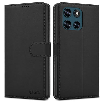 Tech-Protect Wallet dėklas Motorola Moto G57 Power / G67 Power - Juodas -- Motorola Moto G57 Power / Motorola Moto G67 Power