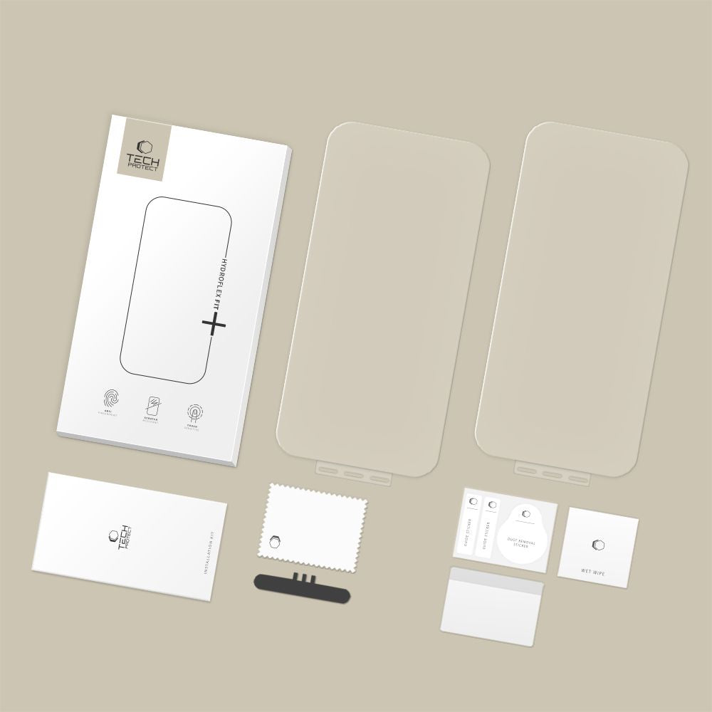 Tech-Protect Hydro flex+ 2 vnt. hidrogelio plėvelė, skirta Motorola Edge 70 Fusion / 70 Fusion + 5G -- Motorola Edge 70...