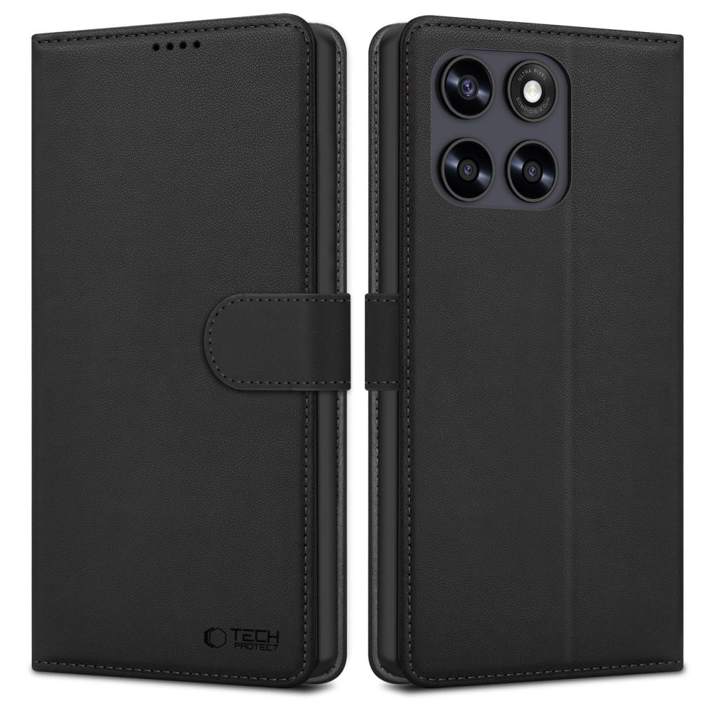 Tech-Protect Wallet dėklas Motorola Moto G67 / G77 - Juodas -- Motorola Moto G67 / Motorola Moto G77