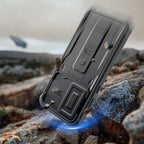 Tech-Protect Kevlar Cam+ 2-Set dėklas Samsung Galaxy A57 5G - Juodas -- Samsung Galaxy A57 5G
